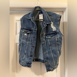 H&M denim vest
